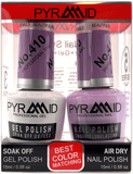 Pyramid Duo - Duo Gel y esmalte 0.5oz (#401 a #450)