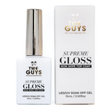 2Guys - Gel Top Coat: Gloss, Matte (15ml)