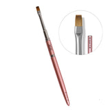 Zen - Dual Nail Art Brush 11mm (Oval/Square & Liner)