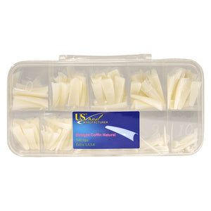 USN - Natural Straight Tips (540pcs/ Refill)