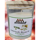 Aceite de masaje con vela de CBD Pyramid, 4 oz, CALIENTE