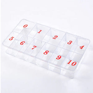 BolsaBeauty - Empty Nail Tip Box 0-10