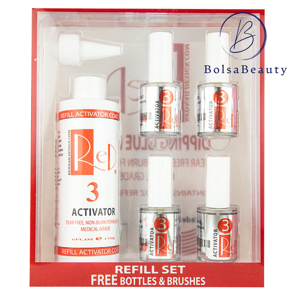 Red - Dip System: #3 Activator Refill (6oz)