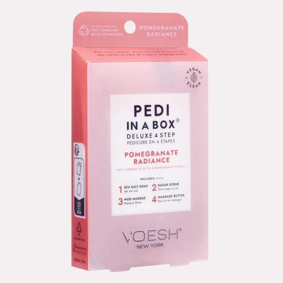 VOESH - Deluxe Pedicure 4in1 Case 50pcs - Pomegranate Radiance
