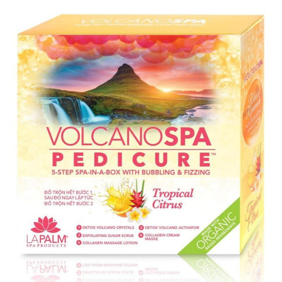 Volcano - Pedicure 5in1 (Case 36 Boxes) - Tropical Citrus