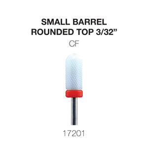 Cre8tion - Ceramic Small Barrel - Rounded Top - 3/32