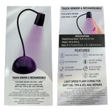 BolsaBeauty - Gel X Touch Lamp (Black/ White)