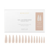 Kiara Sky - Gel X Tips: Natural Stiletto (M, L, XL, XXL)