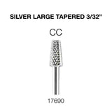 Cre8tion - Silver Carbide - Small Tapered - 3/32