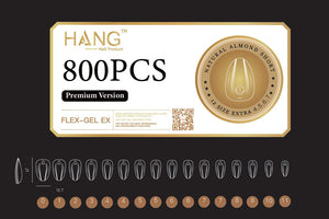 Hang - Soft Gel Ex Tips Almond (NEW 2024)