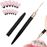 BolsaBeauty - Nail Art Liner Brush Ultra Thin (Set 5pcs)