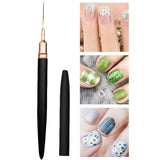 BolsaBeauty - Nail Art Liner Brush Ultra Thin (Set 5pcs)