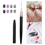 BolsaBeauty - Nail Art Liner Brush Ultra Thin (Set 5pcs)