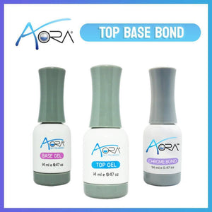 Aora - Chrome Bond, Top Gel, Base Gel (14ml)