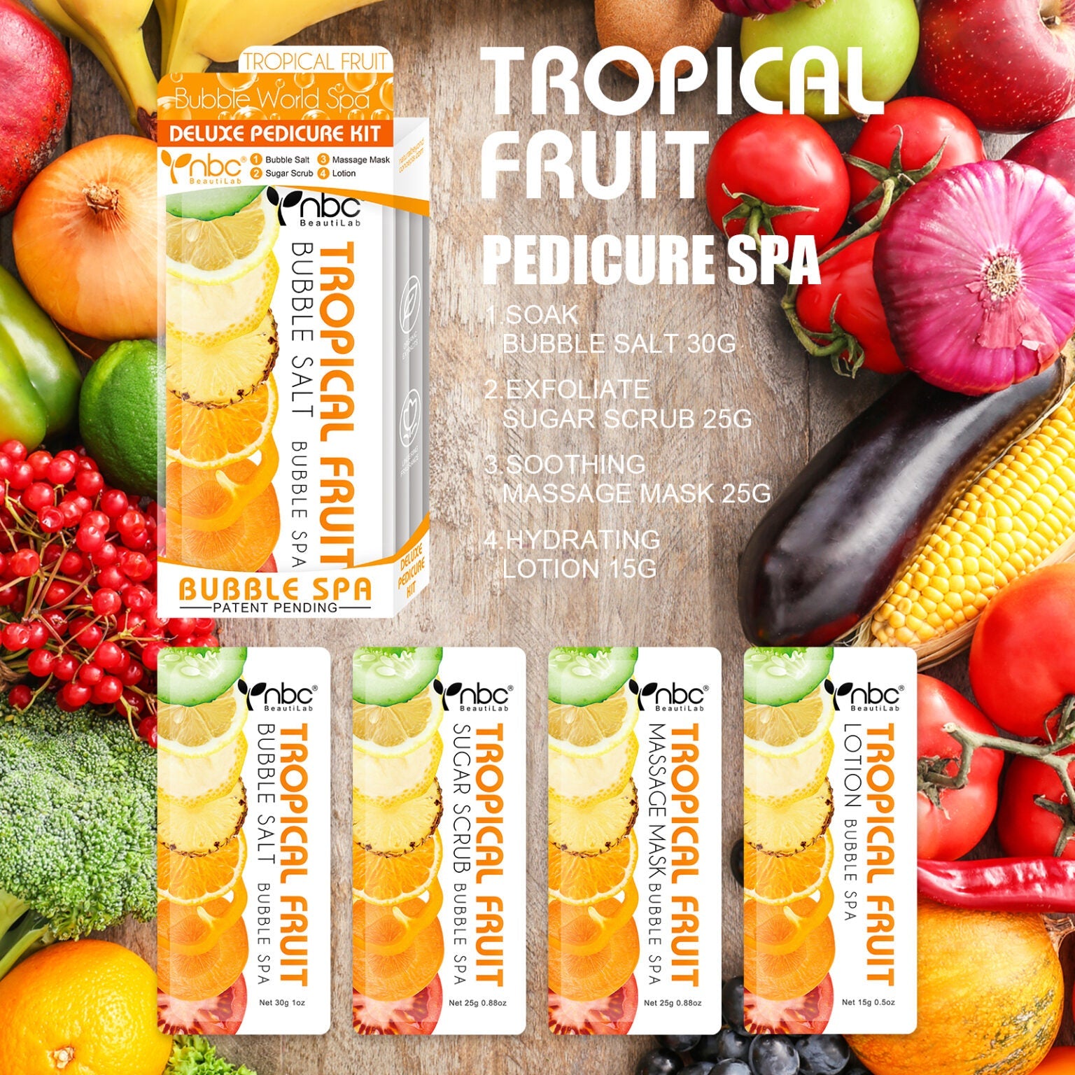 NBC - Pedicure Deluxe 4in1 Single Box - Many Scents – BolsaBeauty