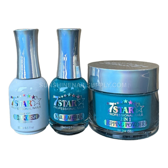 7 Star - Gel & Lacquer & Dip Trio - 200 New Colors (#01 - #100)