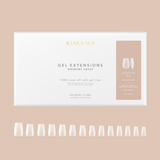 Kiara Sky - Gel X Tips: Natural Coffin (XS, S. M, L, XL)