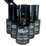 Queen21 - Gel Polish Super White, Super Black (15ml)