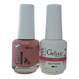 Gelixir - Esmalte en gel dúo y laca de uñas 0.5 oz (#151 a #180) 