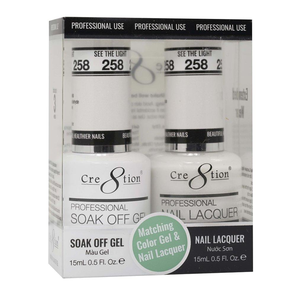 Cre8tion - Gel & Lacquer Solid Duo (#217 - #288) – BolsaBeauty