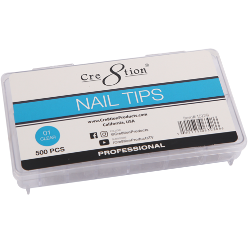 Cre8tion - 14 Special Shapes Nail Tips (500-600 pcs/box)