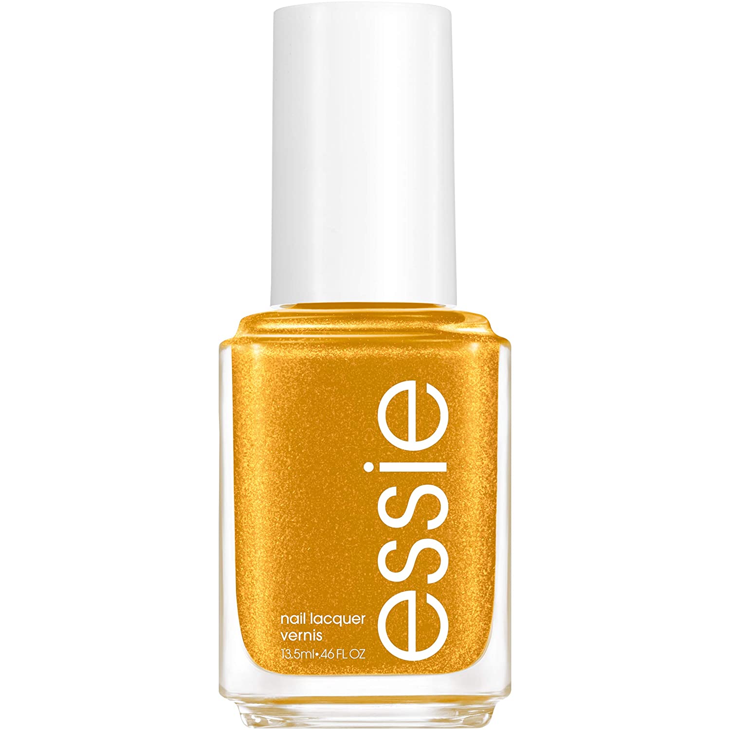 Gold Nails For New Years With Essie Shift Power | Beauty and Fashion Tech