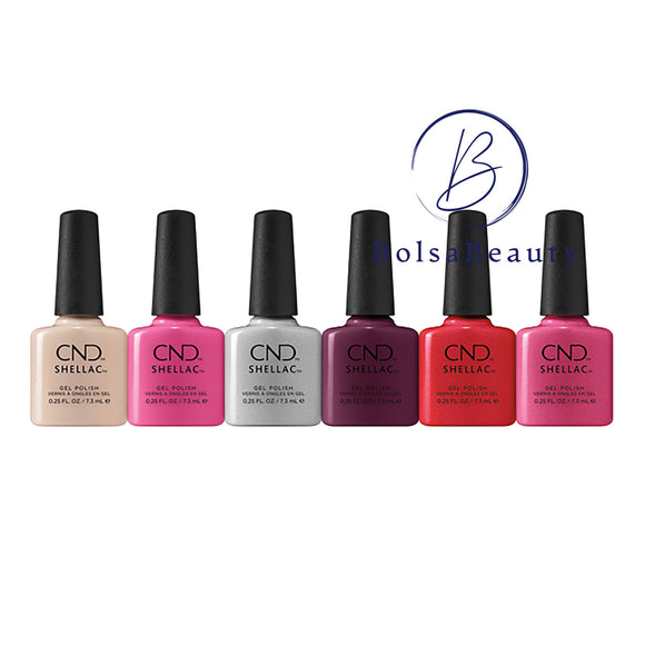 CND Shellac - Painted Love Invierno 2022 (Set completo 6 colores) 