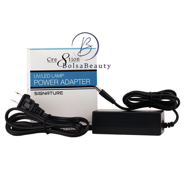 Cre8tion - LED UV Lamp - Power Adapter – BolsaBeauty Nail Supply