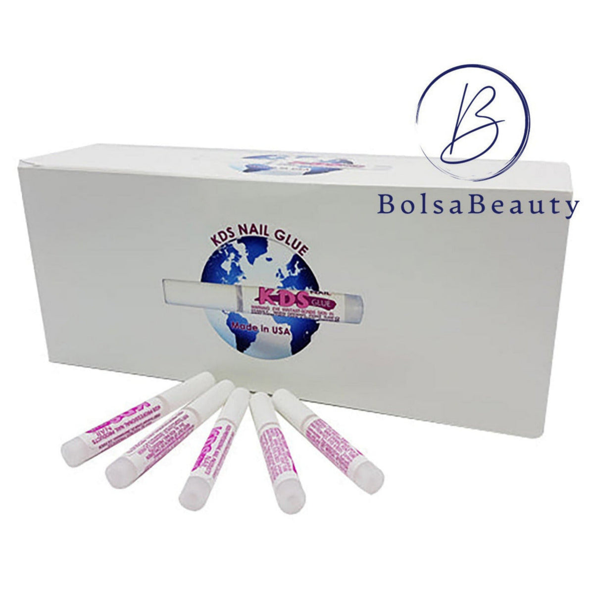 KDS - Adhesive Nail Tips Glue Refill (Box 250pcs) – BolsaBeauty Nail Supply