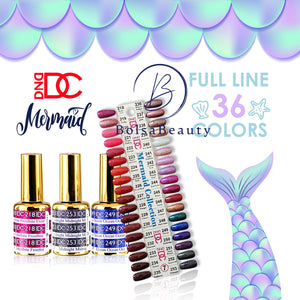 DND - Gel Mermaid Full Set 36 Colors (#218 - #253)