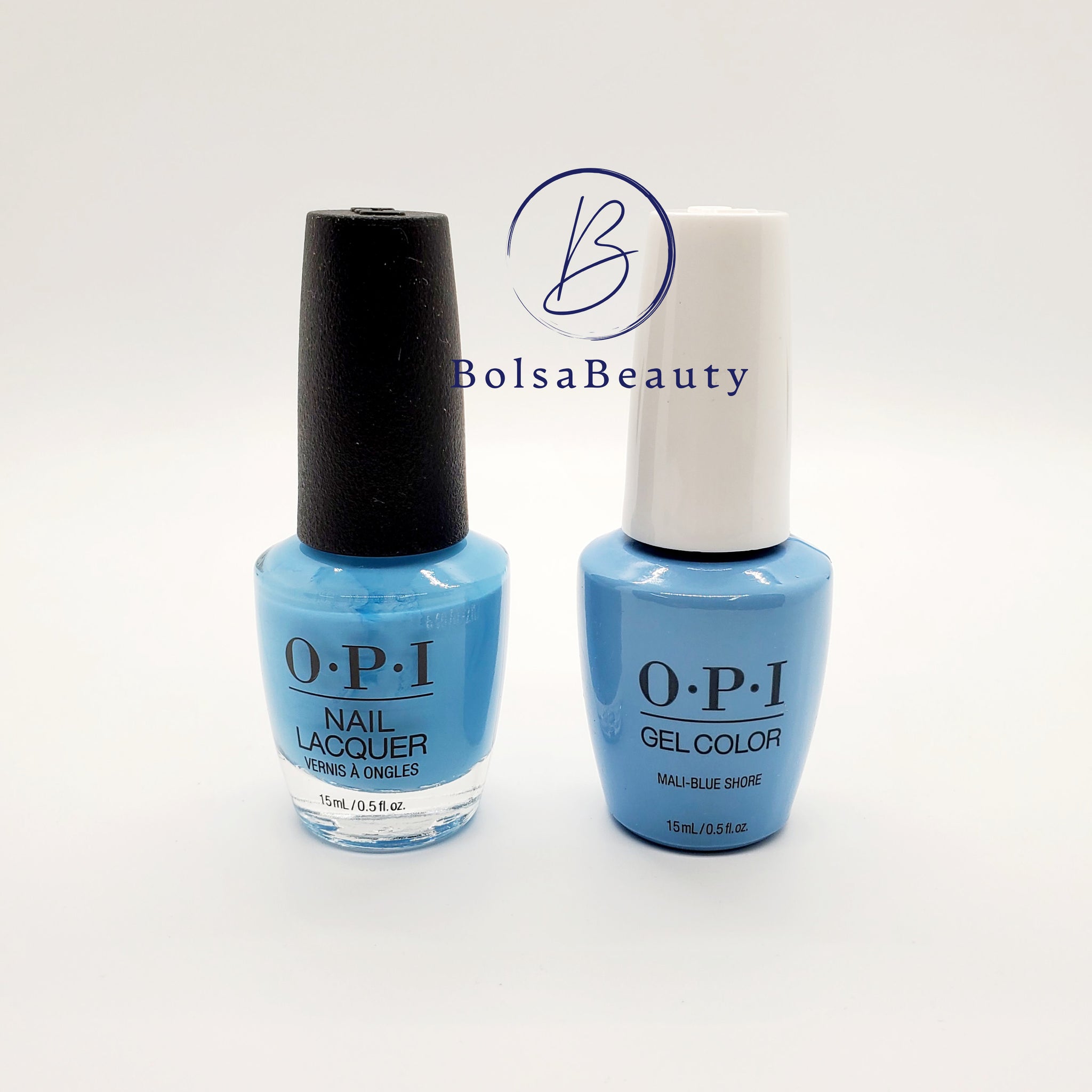 blue nail polish opi