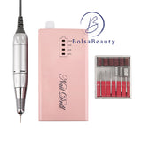 Professional Electric Nail Drill 30000RPM (White - Pink - Red)