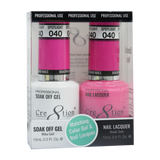 Cre8tion - Duo Gel & Nail Lacquer Solid 0.5oz (#01 to #50)