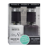 Cre8tion - Duo Gel & Nail Lacquer Solid 0.5oz (#51 to #100)
