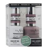 Cre8tion - Gel & Lacquer Rustic Duo 0.5oz (#1 to #45)