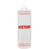 Empty Bottles - Alcoh Acetone Softener Liquid Lotion 8oz (Set of 4)