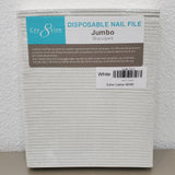 Cre8tion - Jumbo Nail File 50pcs (White/ Zebra)
