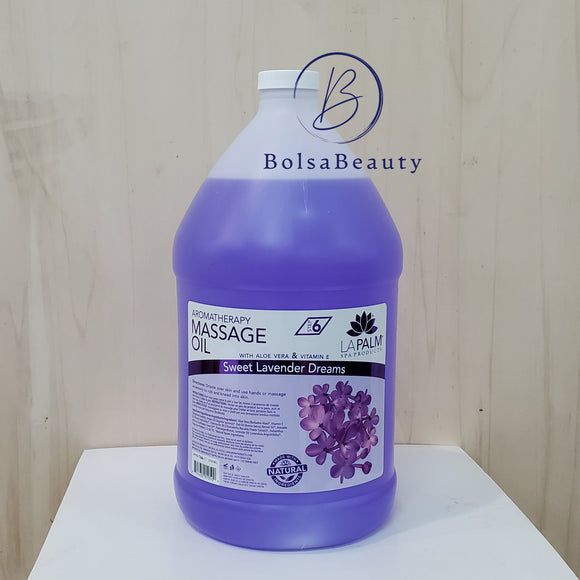 La Palm - Massage Oil Sweet Lavender Dream (1 or 4 Gallons)
