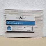 Cre8tion - Mini lima de uñas desechable (50 piezas/paquete)