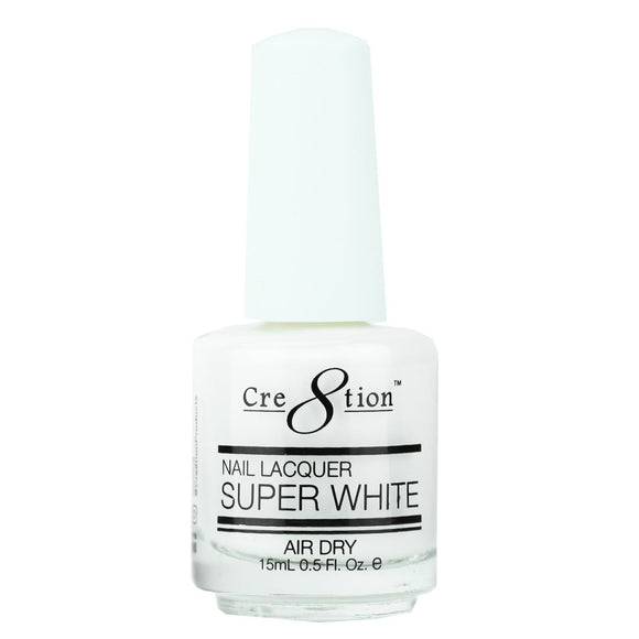 Cre8tion - Esmalte de Uñas en Gel Super White/ Super Black (15ml)