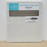Cre8tion - Lima de uñas regular reutilizable (50 piezas/paquete)