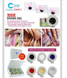Chisel Nail Art - Colección Spider Gel (6 colores)